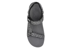 Skechers Womens Arch Fit Reggae Outdoor Sandal - Black -Fashion Shoe Store US 01 202398 03