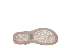 Skechers Womens Reggae Slim Takes Two Womens Sandal - Olive -Fashion Shoe Store US 01 202405 04