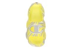 Champion Womens Meloso Slide Sandal - Pale Yellow -Fashion Shoe Store US 01 202435 05