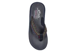 Skechers Womens Asana Flip Flop Sandal - Navy -Fashion Shoe Store US 01 202468 03