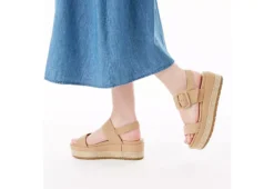 Michael By Michael Shannon Womens Kira Platform Sandal - Beige 13 Michael By Michael Shannon Womens Kira Platform Sandal - Beige -Fashion Shoe Store US 01 202470 06