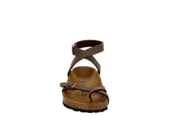 Birkenstock Womens Yara Footbed Sandal - Brown -Fashion Shoe Store US 01 202790 02