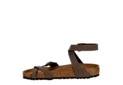 Birkenstock Womens Yara Footbed Sandal - Brown -Fashion Shoe Store US 01 202790 03