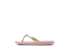 Nike Womens Bella Kai Flip Flop Sandal - Blush -Fashion Shoe Store US 01 203157 02