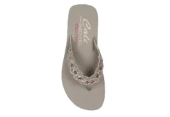 Skechers Womens Happy Spring Flip Flop Sandal - Taupe 10 Skechers Womens Happy Spring Flip Flop Sandal - Taupe -Fashion Shoe Store US 01 203257 03