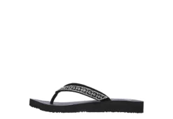 Skechers Womens Lotus Bae Flip Flop Sandal - Black 9 Skechers Womens Lotus Bae Flip Flop Sandal - Black -Fashion Shoe Store US 01 203260 02