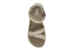 Skechers Womens Affinity Sandal - Taupe -Fashion Shoe Store US 01 203278 05