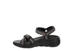 Skechers Womens Affinity Sandal - Black -Fashion Shoe Store US 01 203279 03