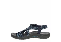 Skechers Womens Reggae Irie Mon Trail Grazer Outdoor Sandal - Navy -Fashion Shoe Store US 01 203283 03