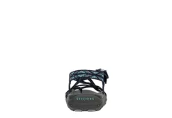 Skechers Womens Reggae Irie Mon Trail Grazer Outdoor Sandal - Navy -Fashion Shoe Store US 01 203283 04