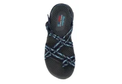 Skechers Womens Reggae Irie Mon Trail Grazer Outdoor Sandal - Navy -Fashion Shoe Store US 01 203283 05