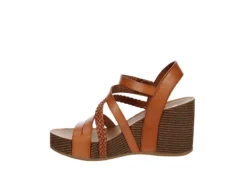 Xappeal Womens Maggy Wedge Sandal - Cognac -Fashion Shoe Store US 01 203298 03