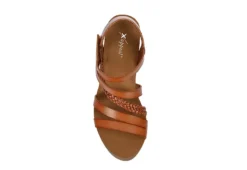 Xappeal Womens Maggy Wedge Sandal - Cognac -Fashion Shoe Store US 01 203298 05