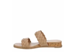 Michael By Michael Shannon Womens Patrice Wedge Sandal - Beige -Fashion Shoe Store US 01 203299 03