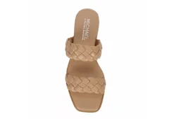 Michael By Michael Shannon Womens Patrice Wedge Sandal - Beige -Fashion Shoe Store US 01 203299 05