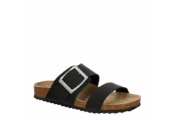 Bjorndal Womens Courtney Footbed Sandal - Black