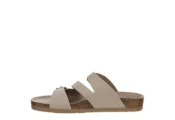 Bjorndal Womens Delaney Footbed Sandal - Taupe -Fashion Shoe Store US 01 203312 03