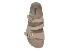 Bjorndal Womens Delaney Footbed Sandal - Taupe -Fashion Shoe Store US 01 203312 05