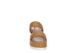 Xappeal Womens Bethany Wedge Sandal - Tan -Fashion Shoe Store US 01 203326 02