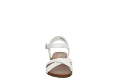 Xappeal Womens Rayna Sandal - White -Fashion Shoe Store US 01 203330 02