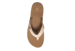 Reef Womens Beachbreak Flip Flop Sandal - Sand -Fashion Shoe Store US 01 203341 02
