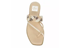 Dv By Dolce Vita Womens Maizy Flat Sandal - Bone -Fashion Shoe Store US 01 203348 05