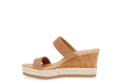 Dv By Dolce Vita Womens Effie Wedge Sandal - Tan -Fashion Shoe Store US 01 203354 03