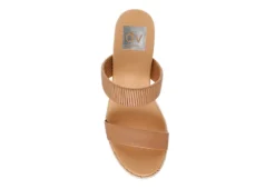 Dv By Dolce Vita Womens Effie Wedge Sandal - Tan -Fashion Shoe Store US 01 203354 05