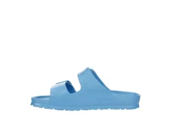 Birkenstock Womens Arizona Essentials Slide Sandal - Light Blue -Fashion Shoe Store US 01 203369 03