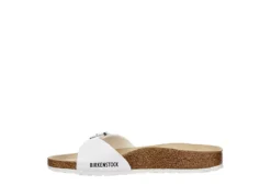 Birkenstock Womens Madrid Footbed Sandal - White -Fashion Shoe Store US 01 203371 03