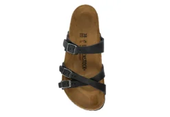 Birkenstock Womens France Footbed Sandal - Black 12 Birkenstock Womens France Footbed Sandal - Black -Fashion Shoe Store US 01 203374 05