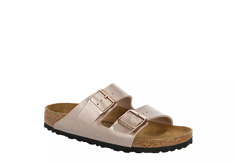 Birkenstock Womens Arizona Footbed Sandal - Rose Gold 1 Birkenstock Womens Arizona Footbed Sandal - Rose Gold