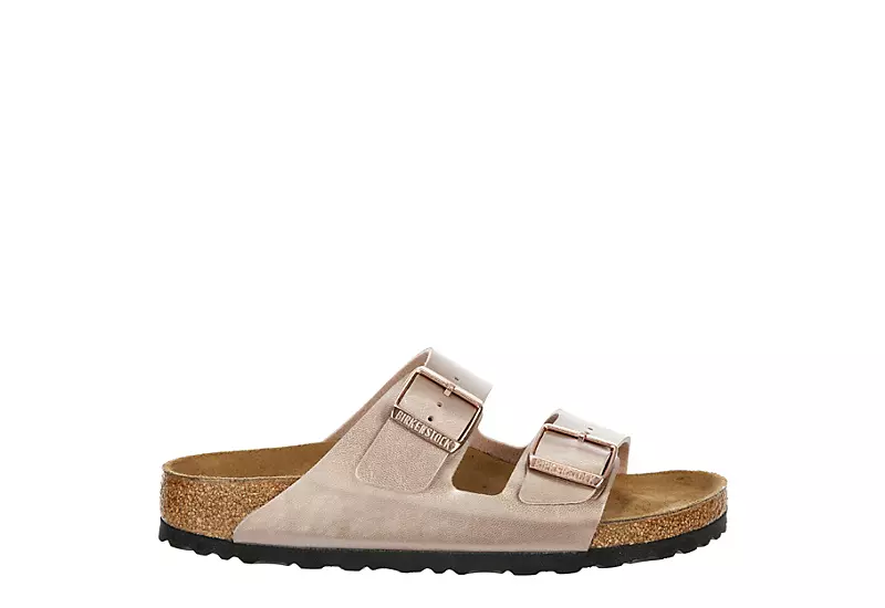 Birkenstock Womens Arizona Footbed Sandal - Rose Gold 2 Birkenstock Womens Arizona Footbed Sandal - Rose Gold - Image 2