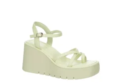 Fashion Shoe Store 2 Madden Girl Womens Vaultt Wedge Sandal - Pale Green