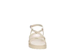 Limelight Womens Parker Sandal - Bone 9 Limelight Womens Parker Sandal - Bone -Fashion Shoe Store US 01 203425 02