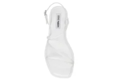Steve Madden Womens Craving Sandal - White 12 Steve Madden Womens Craving Sandal - White -Fashion Shoe Store US 01 203437 05