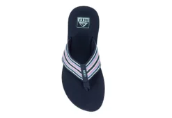 Reef Womens Spring Woven Flip Flop Sandal - Navy 12 Reef Womens Spring Woven Flip Flop Sandal - Navy -Fashion Shoe Store US 01 203441 05
