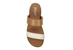 Xappeal Womens Edith Slide Sandal - Tan -Fashion Shoe Store US 01 203465 05