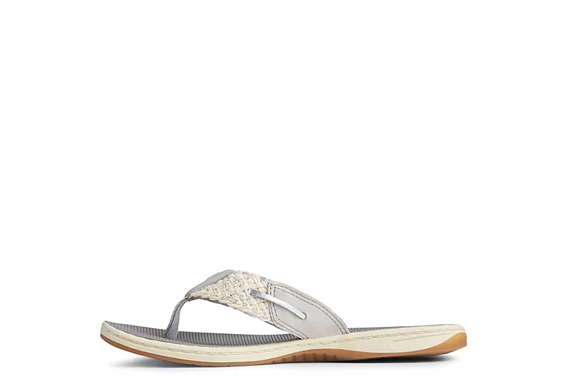 Sperry Womens Parotfish Flip Flop Sandal - Grey 3 Sperry Womens Parotfish Flip Flop Sandal - Grey - Image 3