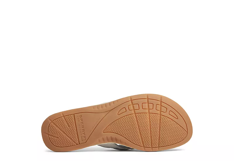 Sperry Womens Parotfish Flip Flop Sandal - Grey 6 Sperry Womens Parotfish Flip Flop Sandal - Grey - Image 6