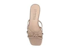 Journee Collection Womens Blayke Wedge Slip On Sandal - Taupe 12 Journee Collection Womens Blayke Wedge Slip On Sandal - Taupe -Fashion Shoe Store US 01 203694 05