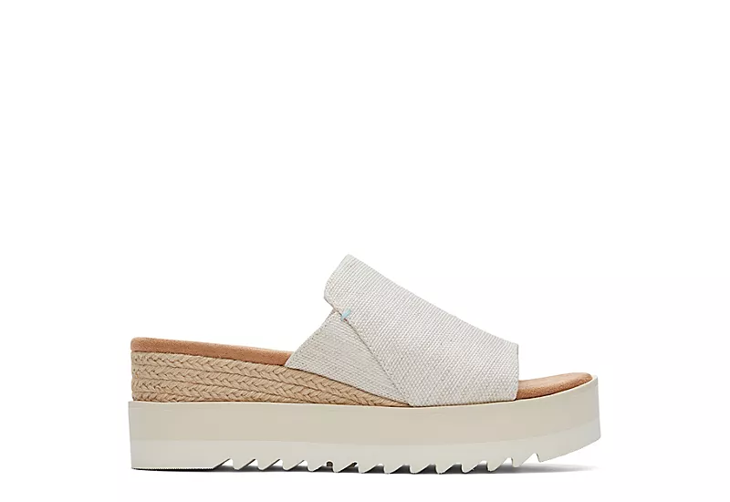 Toms Womens Diana Mule Sandal - Natural 2 Toms Womens Diana Mule Sandal - Natural - Image 2
