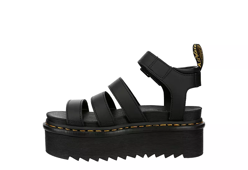 Dr. Martens Dr.martens Womens Blaire Quad Hydro Sandal - Black 4 Dr. Martens Dr.martens Womens Blaire Quad Hydro Sandal - Black - Image 4