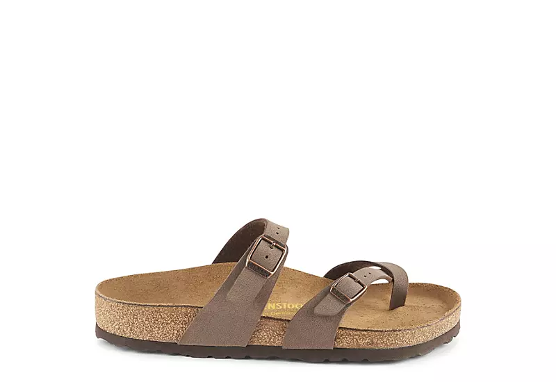 Birkenstock Womens Mayari Footbed Sandal - Brown 2 Birkenstock Womens Mayari Footbed Sandal - Brown - Image 2
