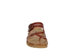 Bjorndal Womens Sami Footbed Sandal - Cognac -Fashion Shoe Store US 01 250078 02