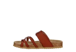 Bjorndal Womens Sami Footbed Sandal - Cognac -Fashion Shoe Store US 01 250078 03