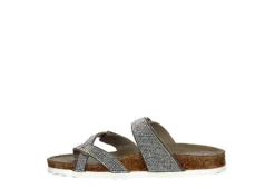 Madden Girl Womens Brycee Footbed Sandal - Med Metallic -Fashion Shoe Store US 01 250117 03