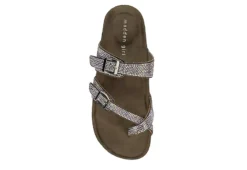 Madden Girl Womens Brycee Footbed Sandal - Med Metallic -Fashion Shoe Store US 01 250117 05