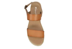 Xappeal Womens Amelia Wedge Sandal - Brown -Fashion Shoe Store US 01 261161 04