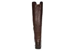 Franco Sarto Womens Haleen Wide Calf Over The Knee Boot - Brown -Fashion Shoe Store US 01 300475 04